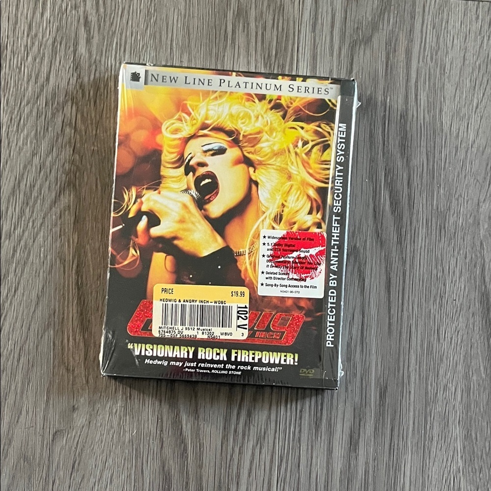 Hedwig and the Angry Inch DVD